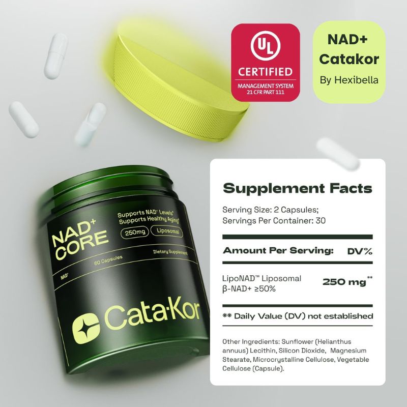 NAD+ Catakor - Concentratie & Energie