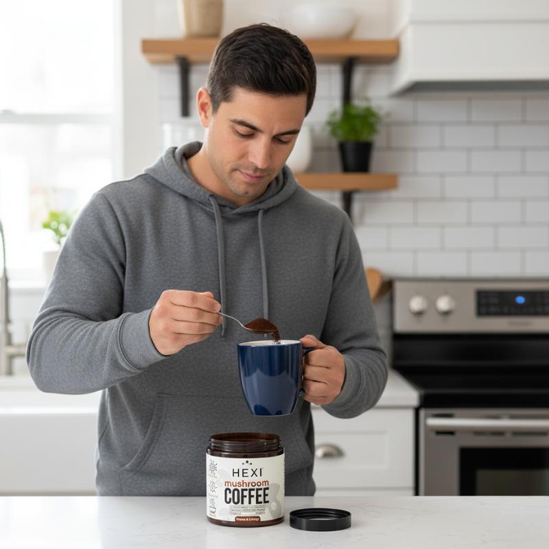 HEXI Paddestoel Koffie