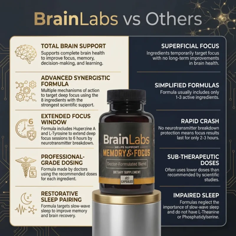 BrainLabs 8-in-1 Brain Supplement